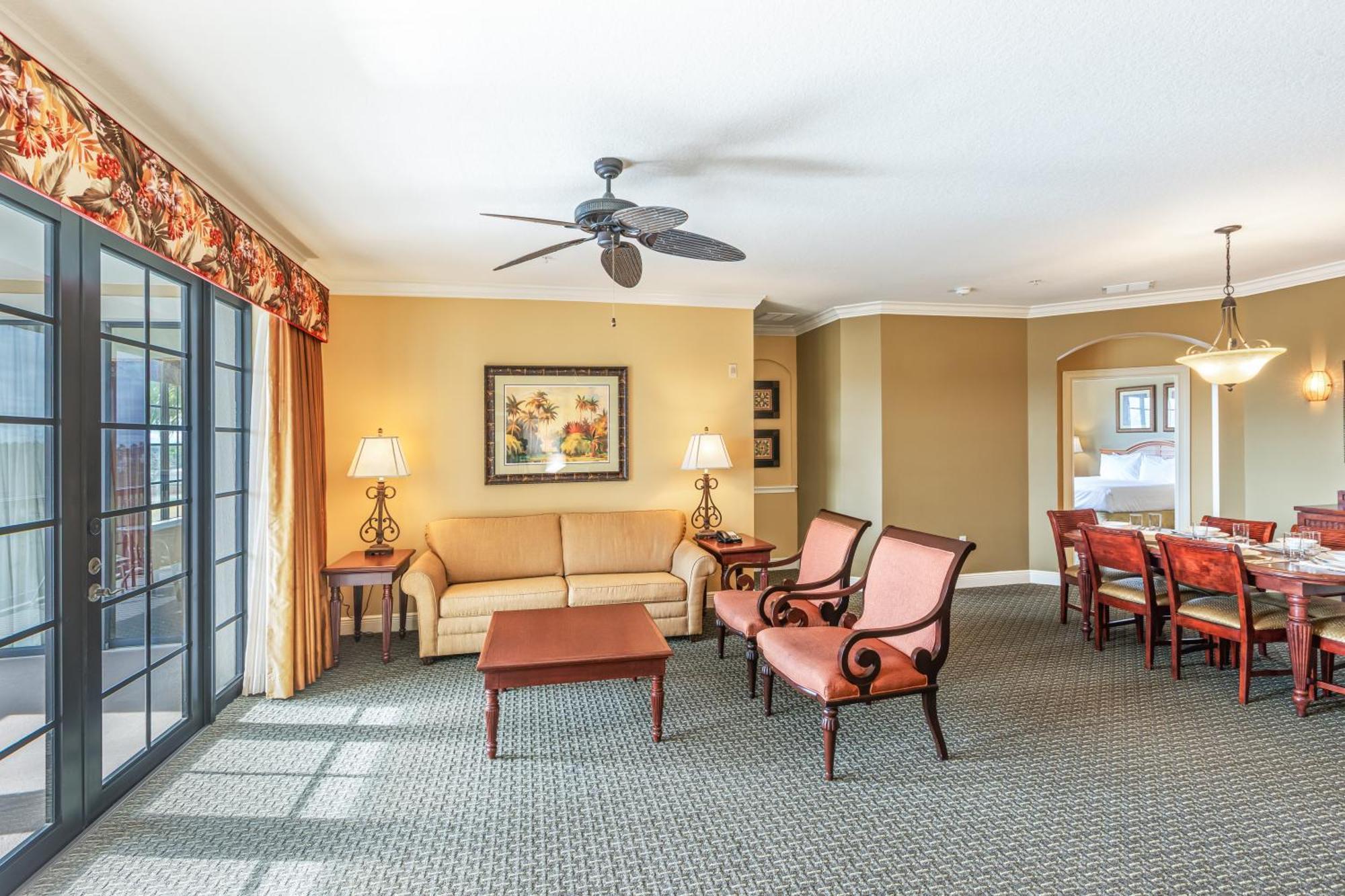 Deze suite heeft 4 slaapkamers.